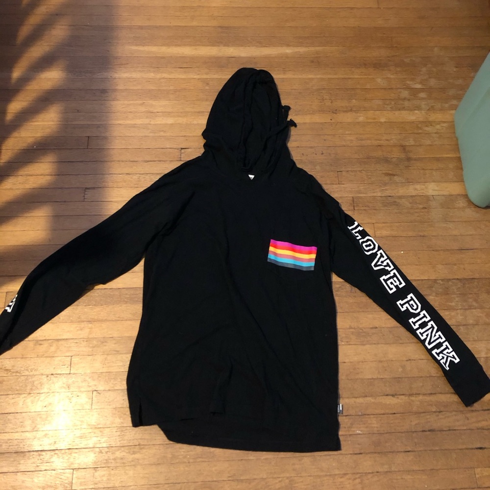 Pink hoodie
